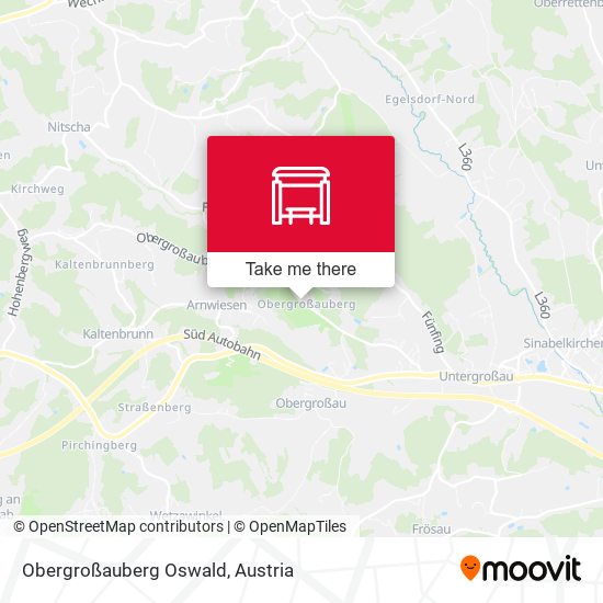 Obergroßauberg Oswald map