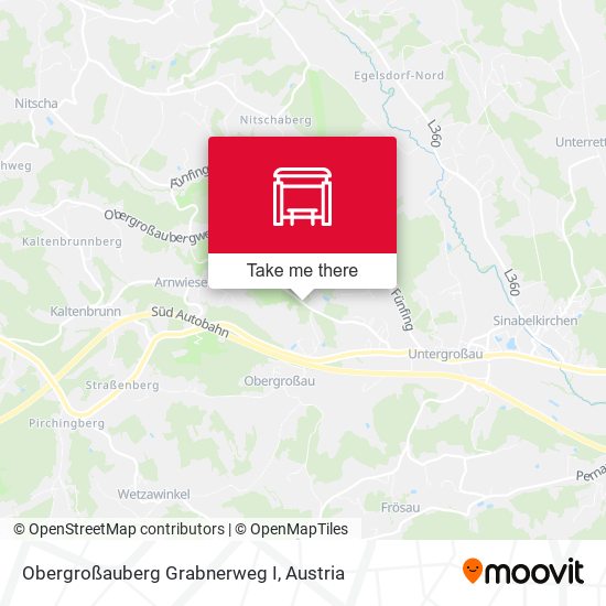 Obergroßauberg Grabnerweg I map