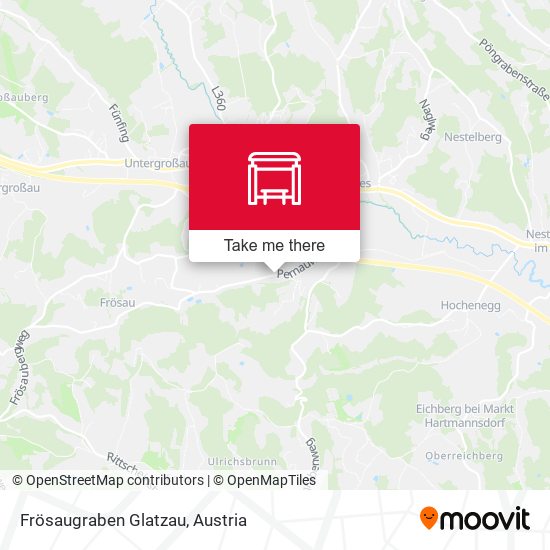 Frösaugraben Glatzau map