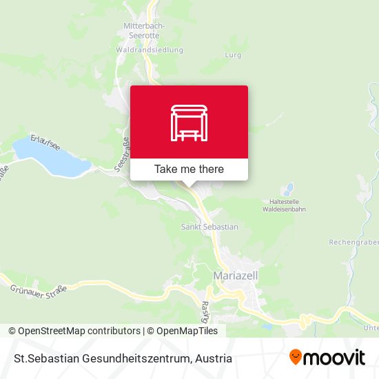 St.Sebastian Gesundheitszentrum map
