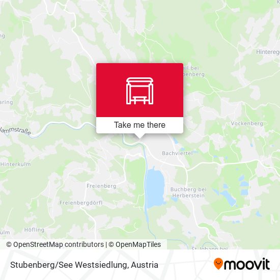 Stubenberg/See Westsiedlung map