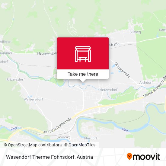 Wasendorf Therme Fohnsdorf map