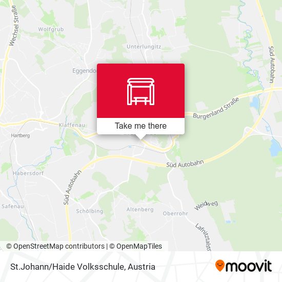 St.Johann/Haide Volksschule map