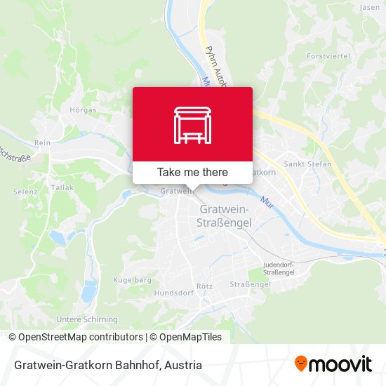 Gratwein-Gratkorn Bahnhof map