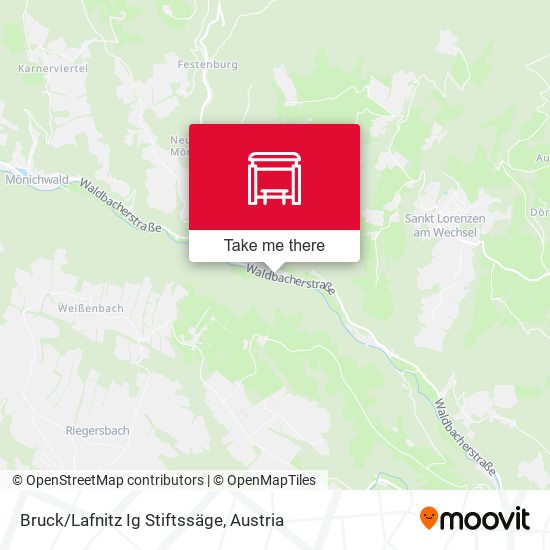 Bruck/Lafnitz Ig Stiftssäge map