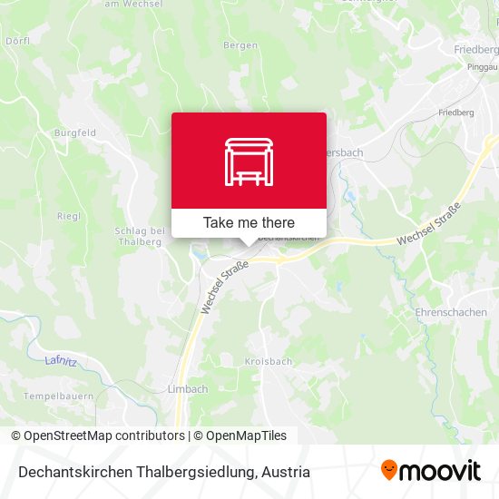 Dechantskirchen Thalbergsiedlung map