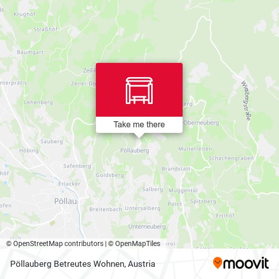 Pöllauberg Betreutes Wohnen map