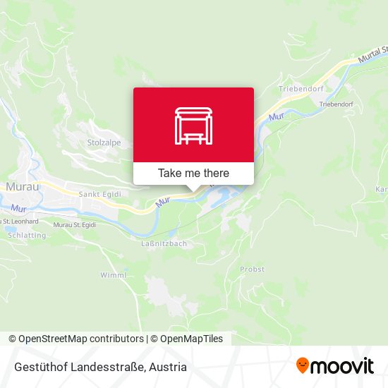 Gestüthof Landesstraße map