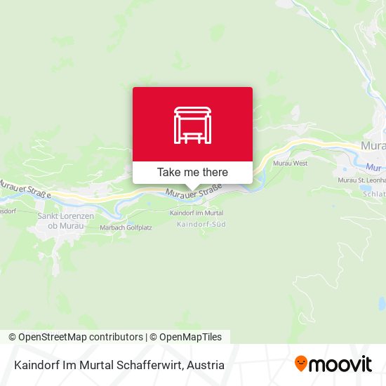 Kaindorf Im Murtal Schafferwirt map