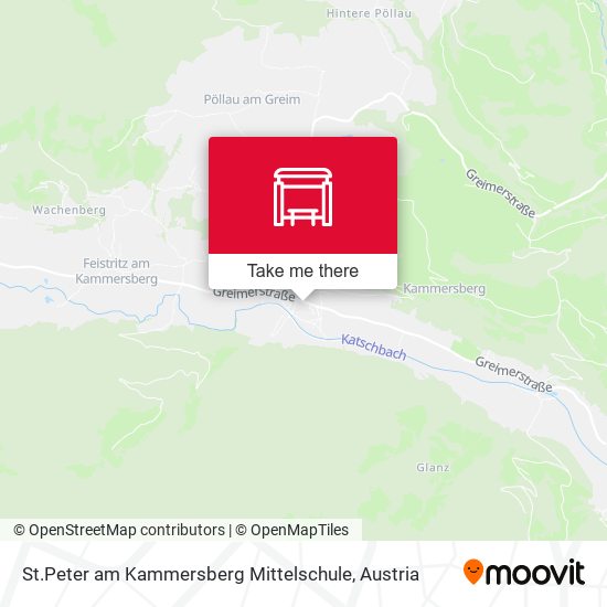 St.Peter am Kammersberg Mittelschule map