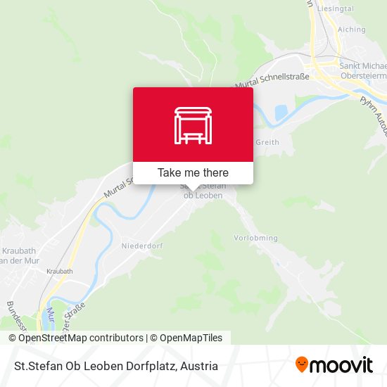 St.Stefan Ob Leoben Dorfplatz map