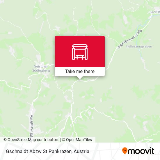 Gschnaidt Abzw St.Pankrazen map