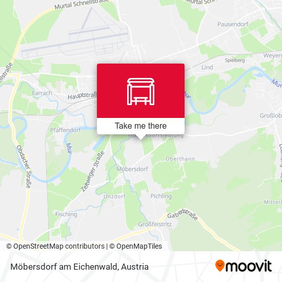 Möbersdorf am Eichenwald map
