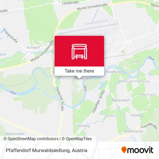 Pfaffendorf Murwaldsiedlung map