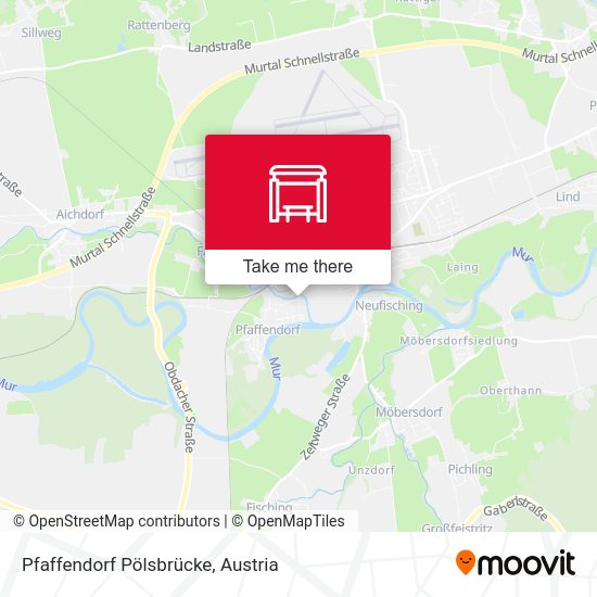 Pfaffendorf Pölsbrücke map