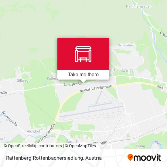 Rattenberg Rottenbachersiedlung map