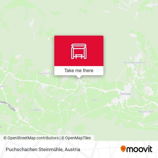Puchschachen Steinmühle map