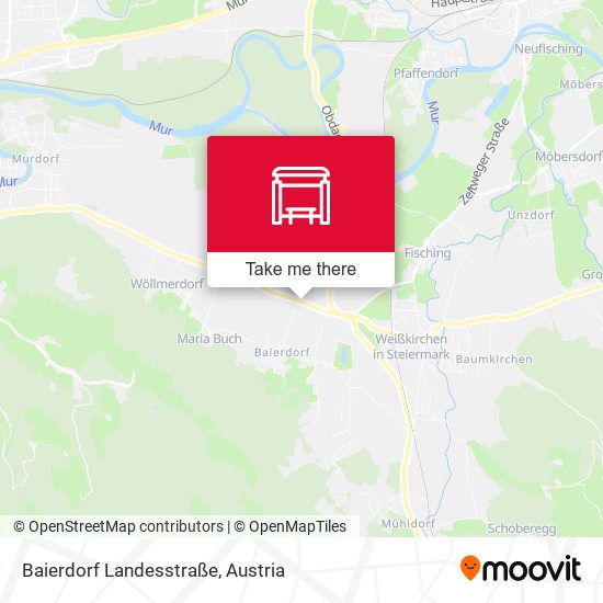 Baierdorf Landesstraße map