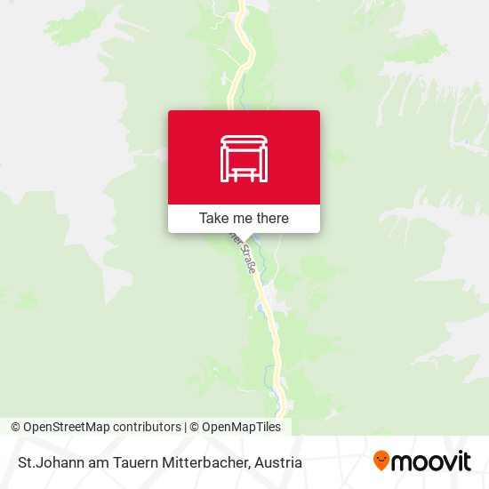 St.Johann am Tauern Mitterbacher map
