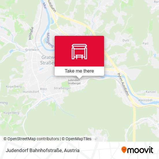 Judendorf Bahnhofstraße map