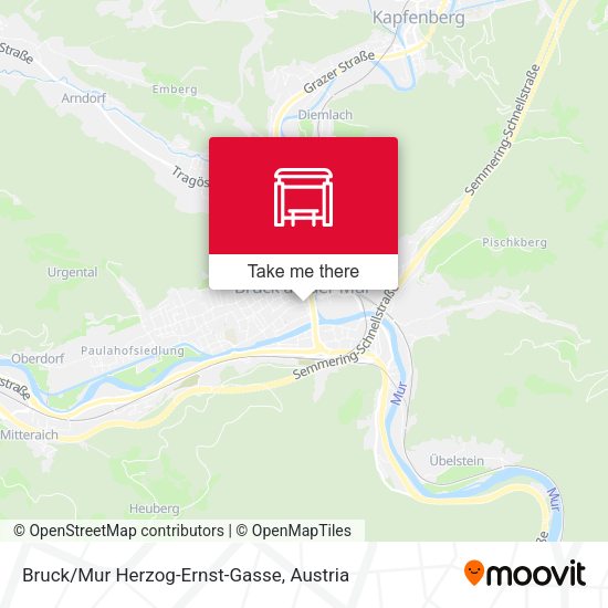 Bruck/Mur Herzog-Ernst-Gasse map