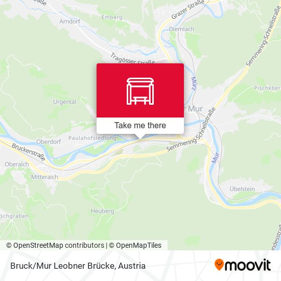 Bruck/Mur Leobner Brücke map