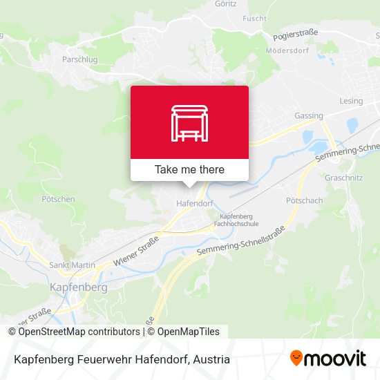 Kapfenberg Feuerwehr Hafendorf map