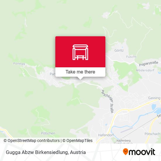 Gugga Abzw Birkensiedlung map