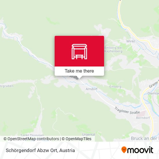 Schörgendorf Abzw Ort map