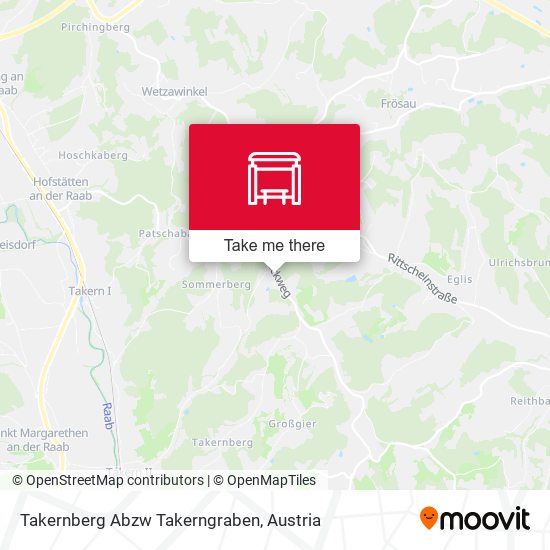 Takernberg Abzw Takerngraben map