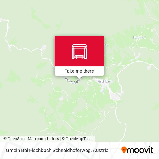 Gmein Bei Fischbach Schneidhoferweg map