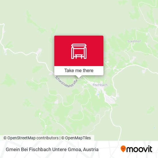 Gmein Bei Fischbach Untere Gmoa map