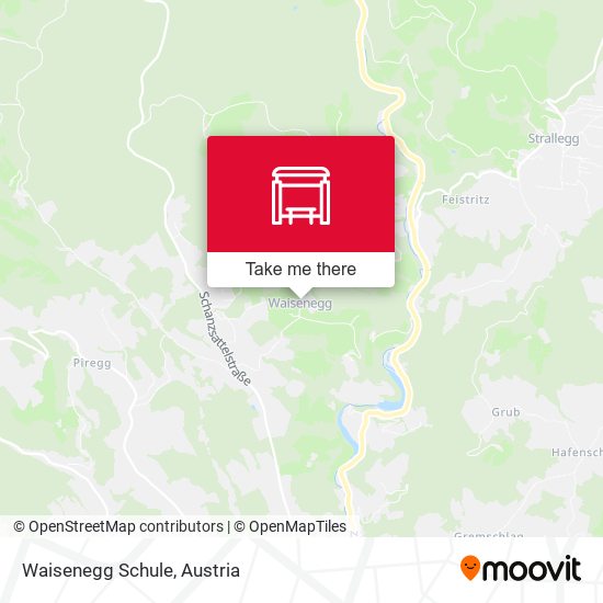 Waisenegg Schule map