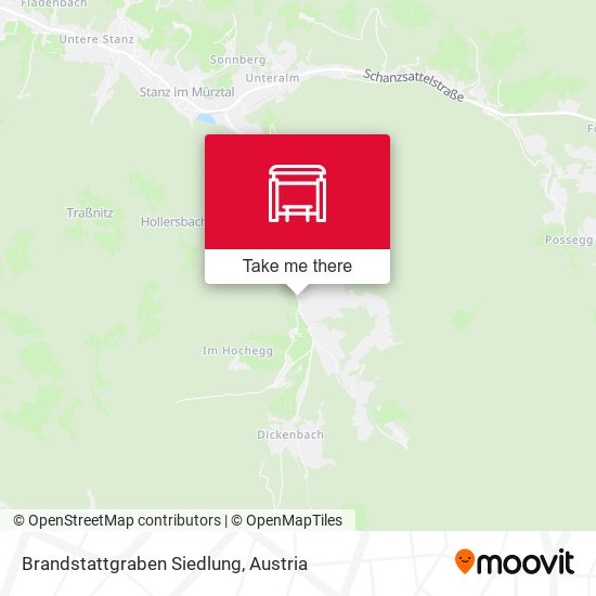 Brandstattgraben Siedlung map
