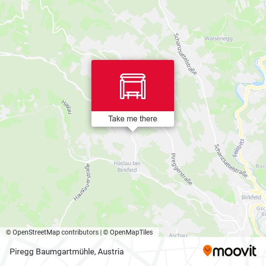 Piregg Baumgartmühle map