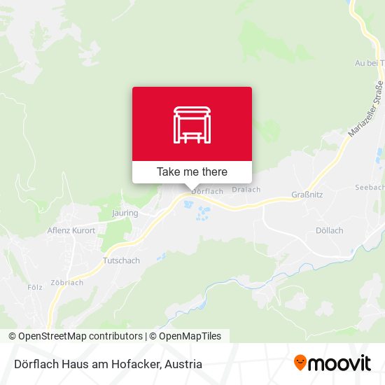 Dörflach Haus am Hofacker map