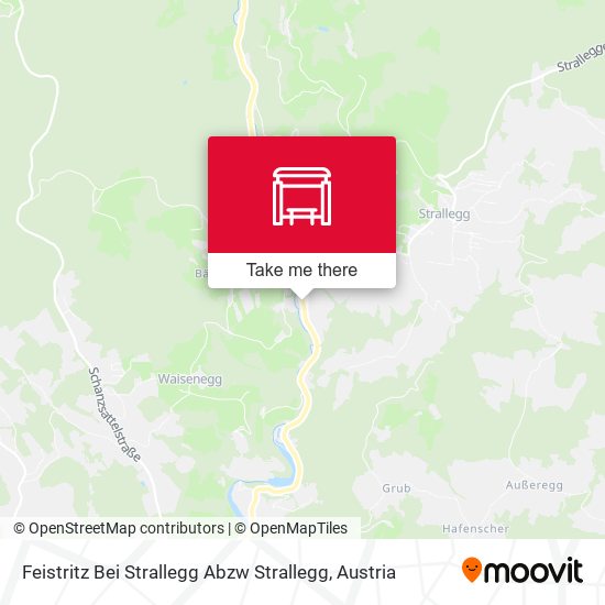 Feistritz Bei Strallegg Abzw Strallegg map