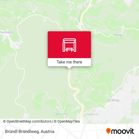 Bründl Bründlweg map