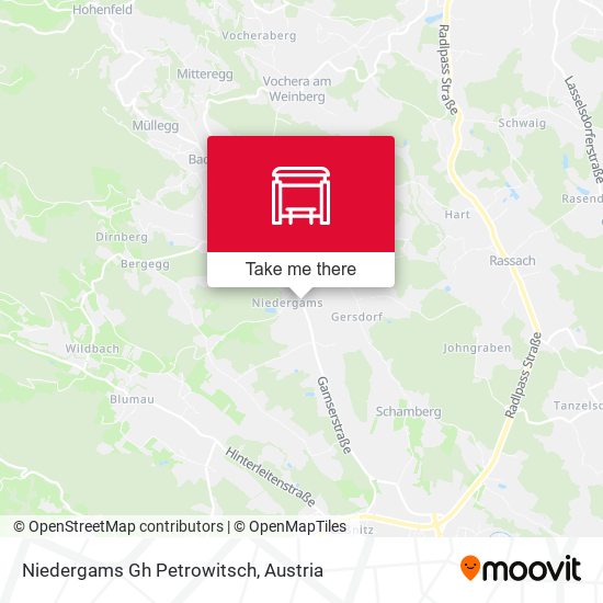 Niedergams Gh Petrowitsch map