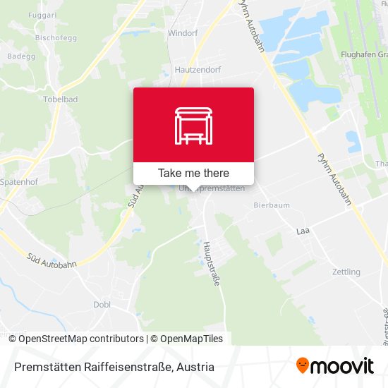 Premstätten Raiffeisenstraße map