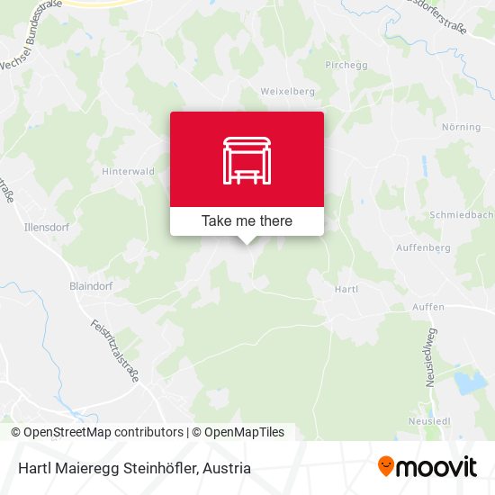 Hartl Maieregg Steinhöfler map