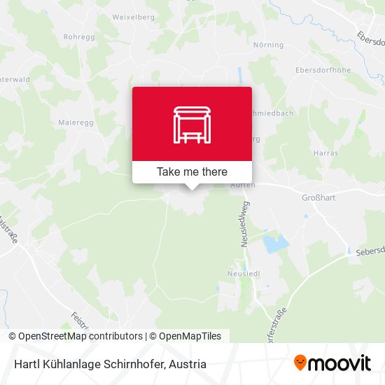 Hartl Kühlanlage Schirnhofer map