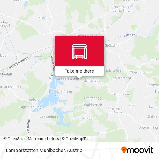 Lamperstätten Mühlbacher map
