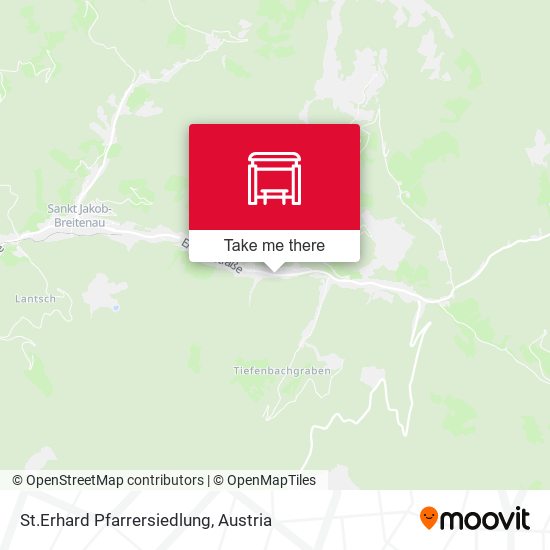 St.Erhard Pfarrersiedlung map