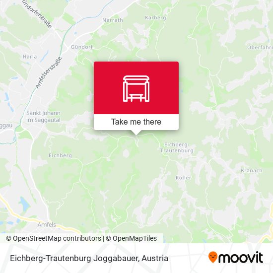 Eichberg-Trautenburg Joggabauer map
