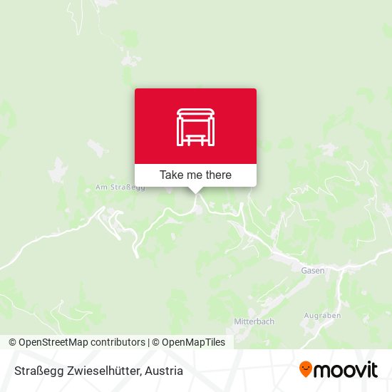 Straßegg Zwieselhütter map