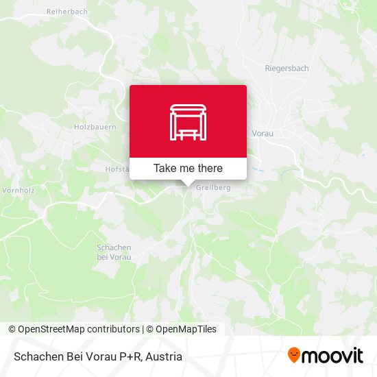 Schachen Bei Vorau P+R map