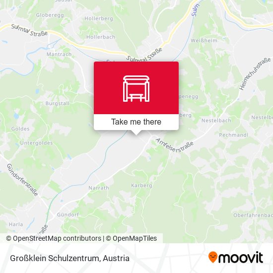 Großklein Schulzentrum map
