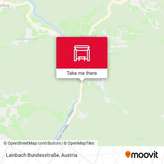 Lainbach Bundesstraße map