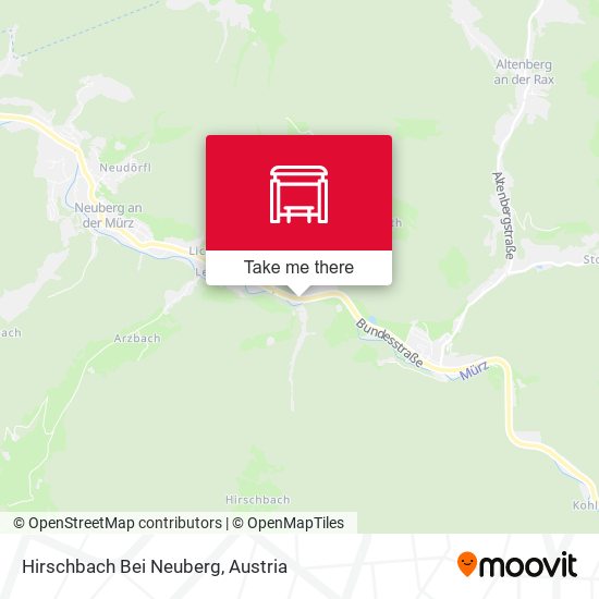 Hirschbach Bei Neuberg map